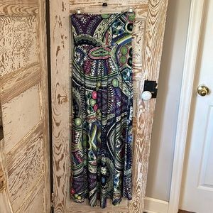 Colorful True Light Maxi Skirt